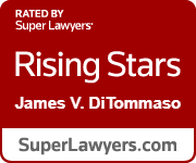 Rising Stars red badge - James V. DiTommaso